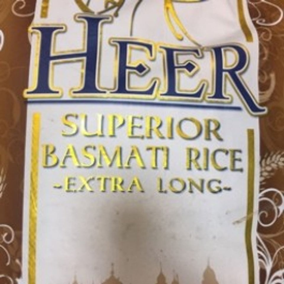 Heer Basmati Rice 20Kg