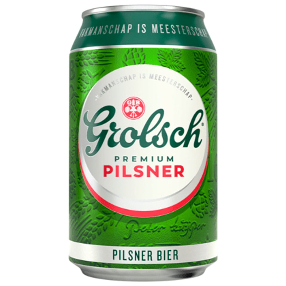 Grolsch Premium Pilsner Bier Blik