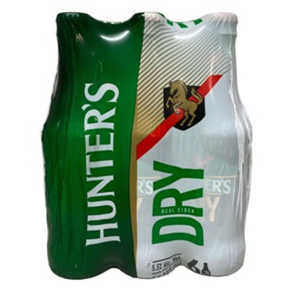 Hunters Dry Cider 6x330ml