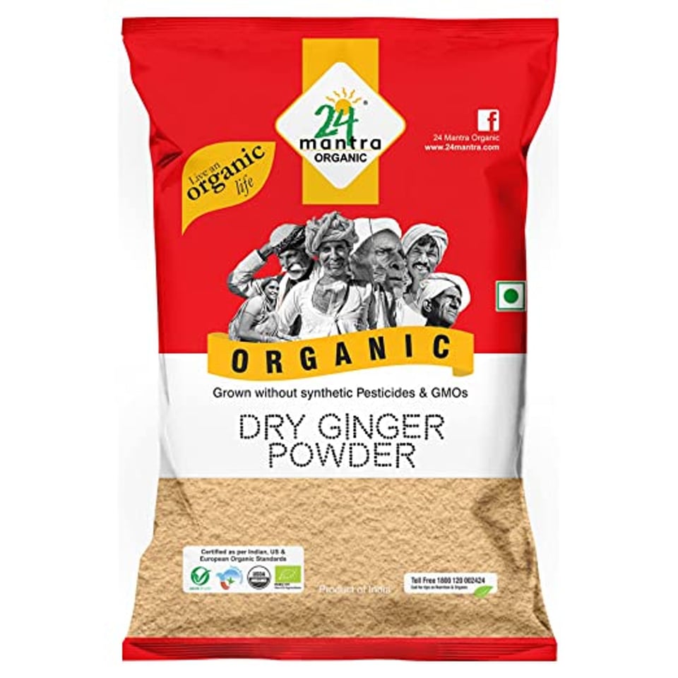 24 Mantra Organic Dry Ginger Powder 100 G