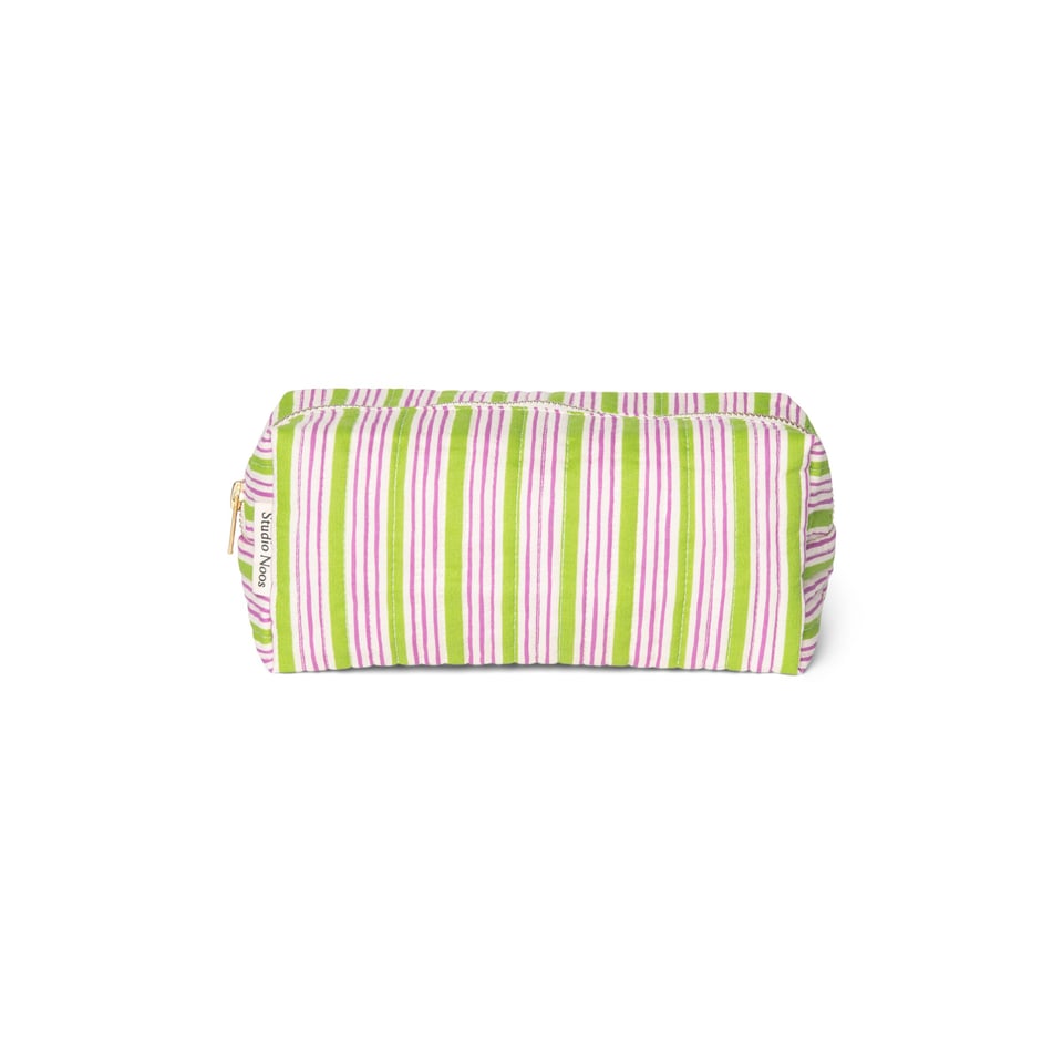 Titane Cotton Striped Pouch