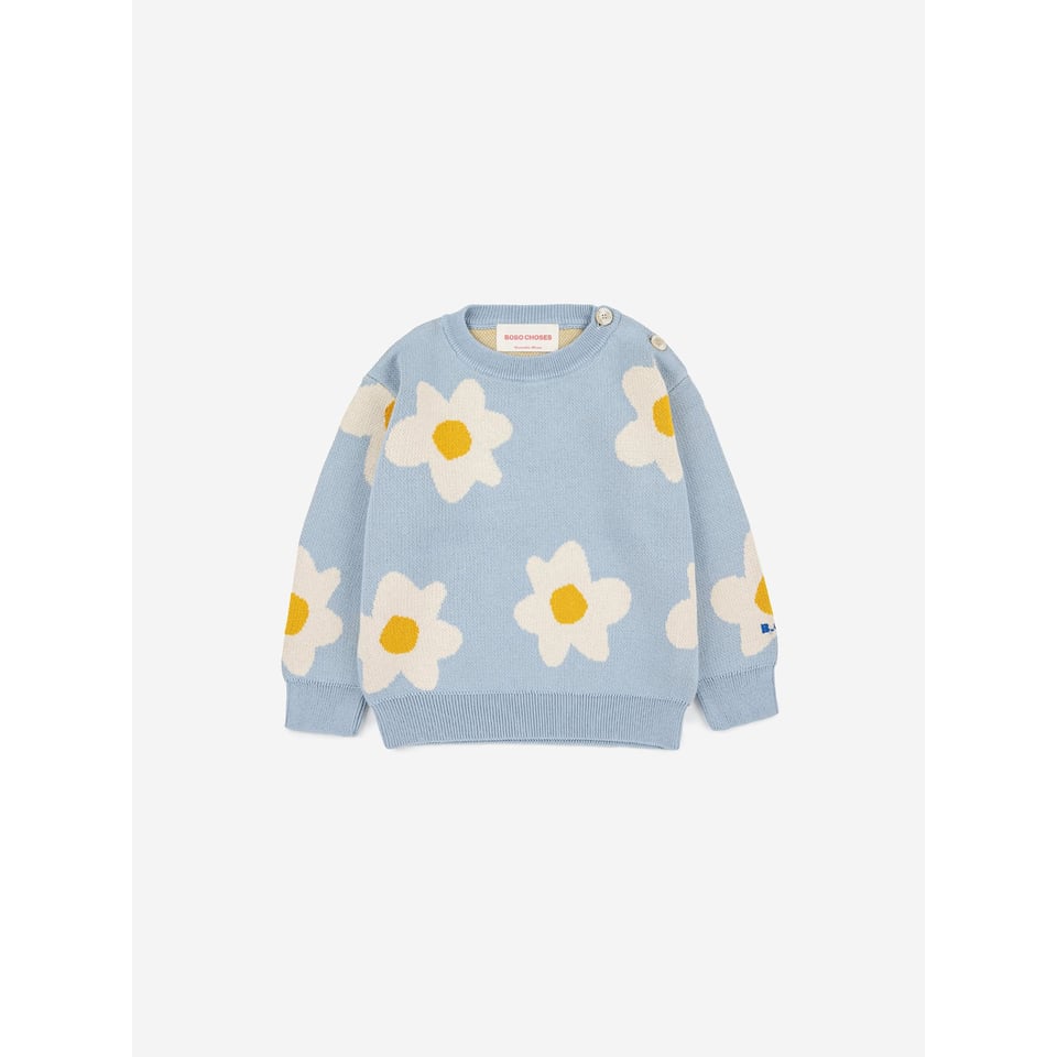 Bobo Choses Big Flower all over jumper