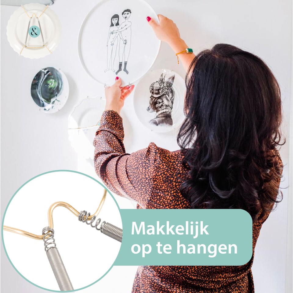 Gouden Bordenhanger