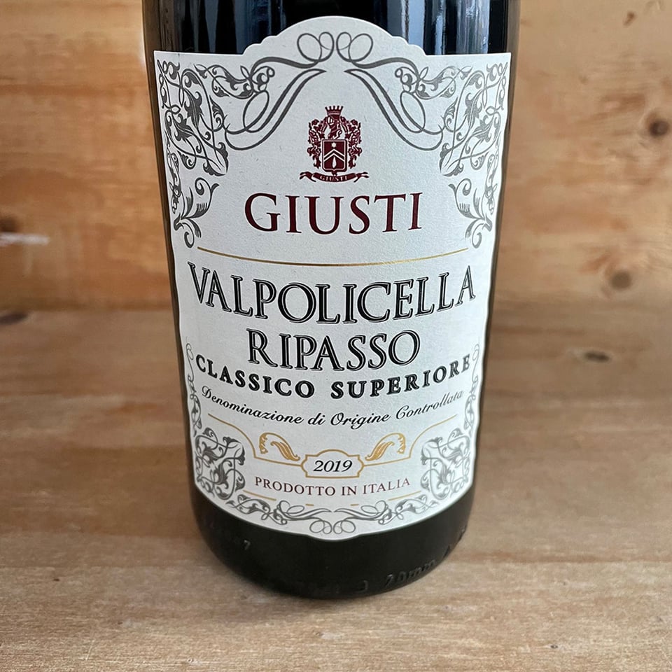 Giusti Valpolicella Ripasso Classico Superiore 2019