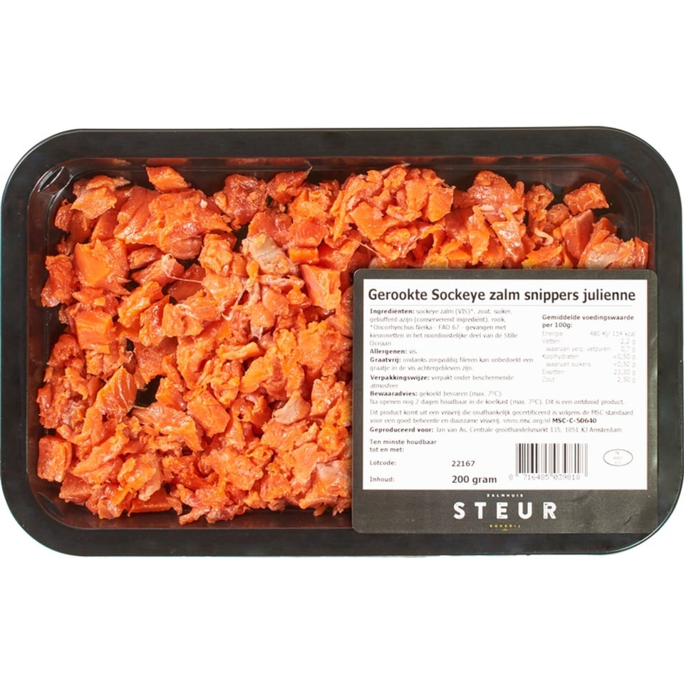 Zalm Wild Julienne