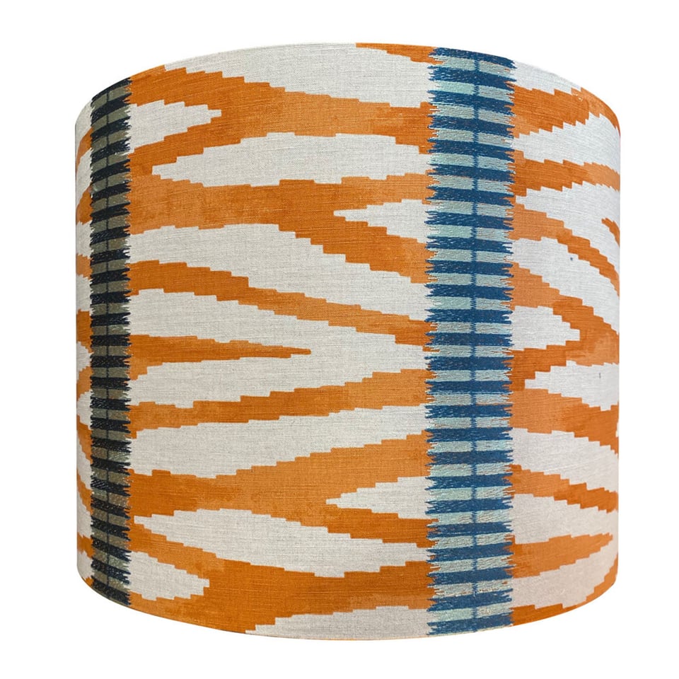 Lampenkap Wilder Oranje Beige 40x30cm