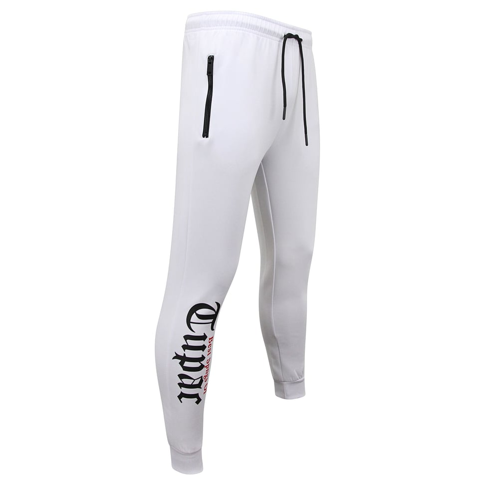 Joggingpakken Heren Tupac - Trainingspakken 2Pac- Huispakken - 10997 - Wit