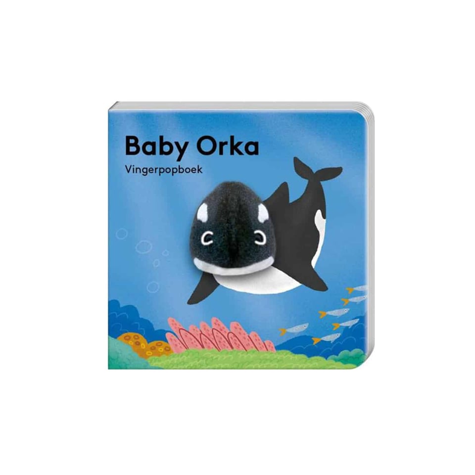 Vingerpopboekje Baby Orka