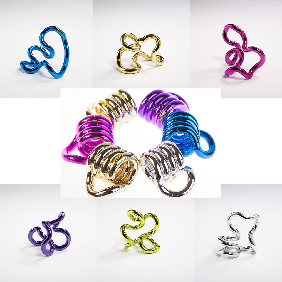 Display Tangle Junior Metallic Assorti