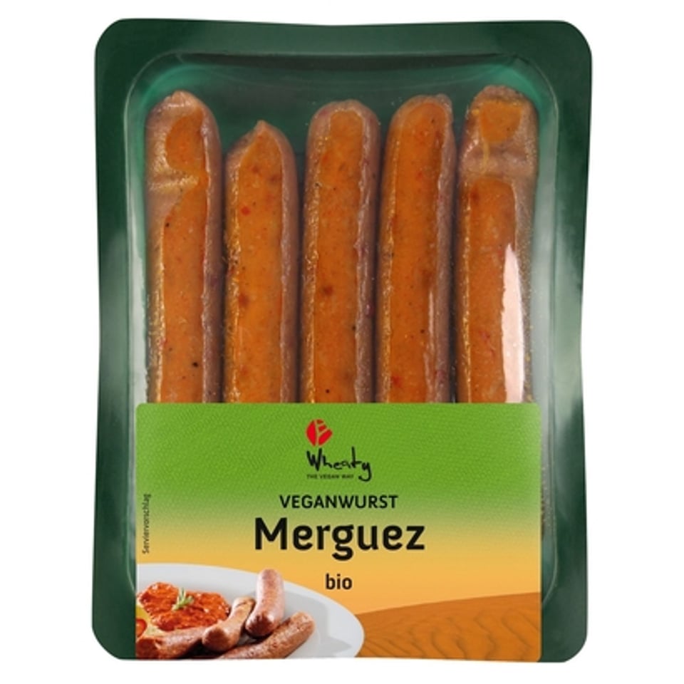 Wheaty Vegansausage Merguez 200g