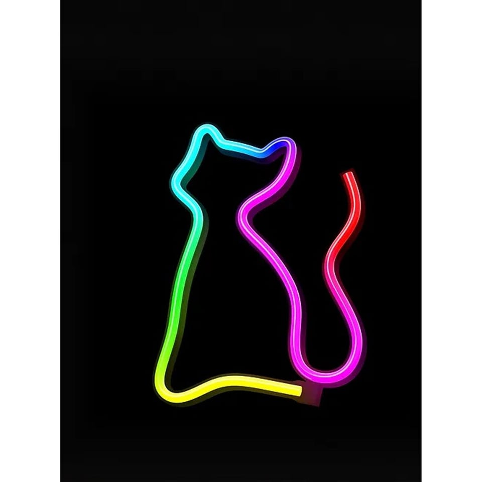 Kidstech.World Neon LED Lamp Cat