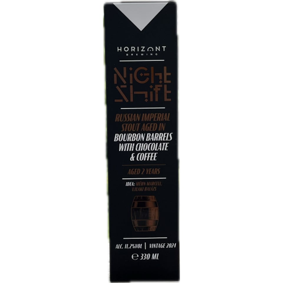 Horizont NS 2024 Russian Imperial Stout 2yr Bourbon BA with Coffee & Cocoa 330ml