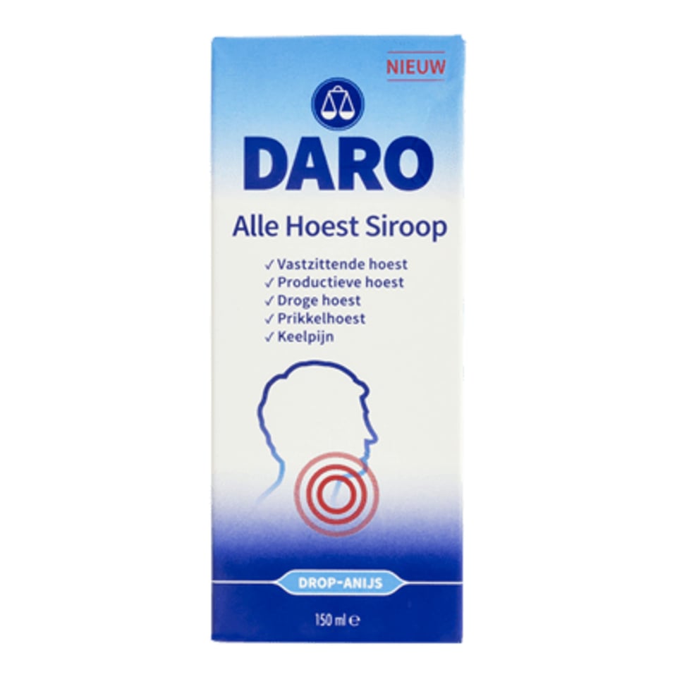 Daro Hoestdrank Siroop Alle Hoest