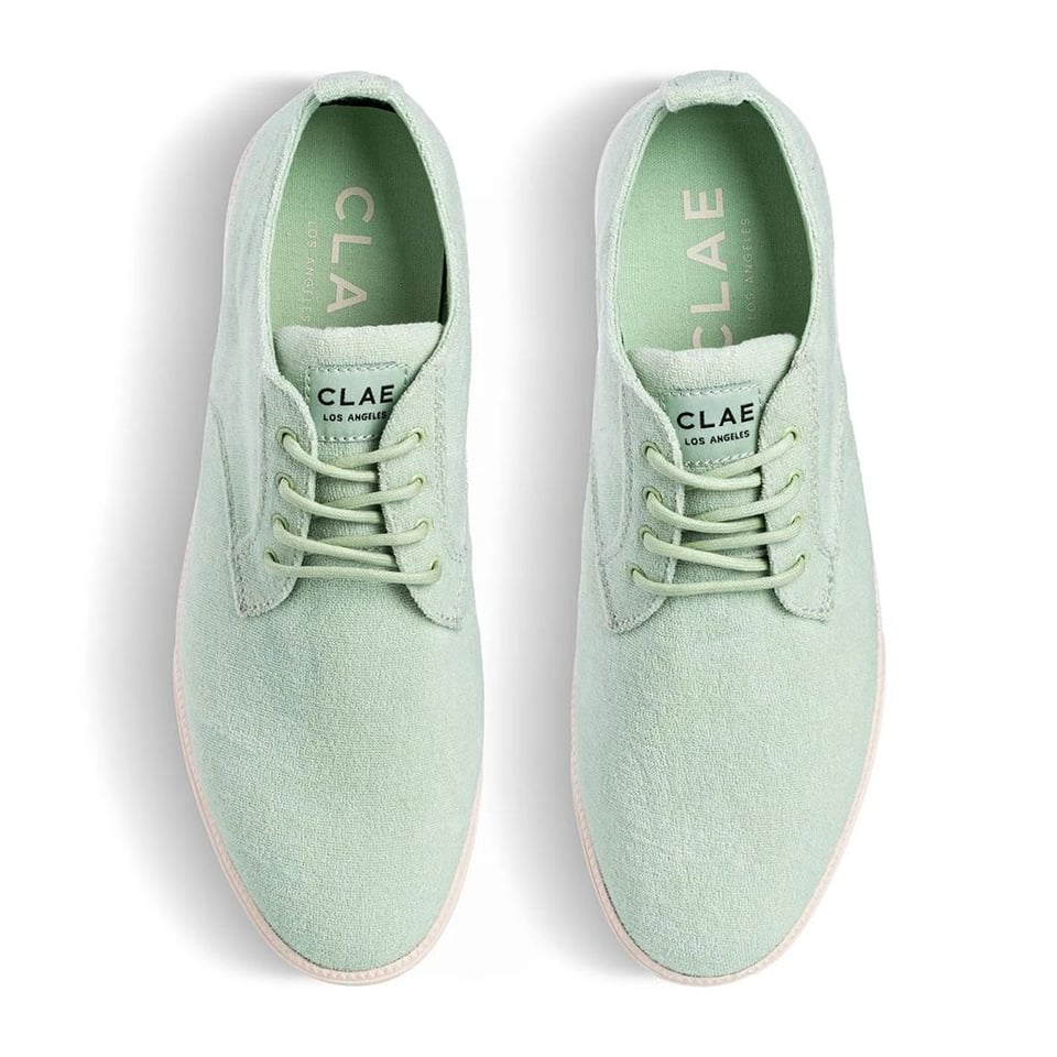 Clae Clae Ellington Textile Neo Mint Recycled Terry