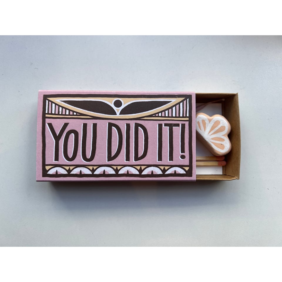 Verstuur Een Kaarsje You Did It!