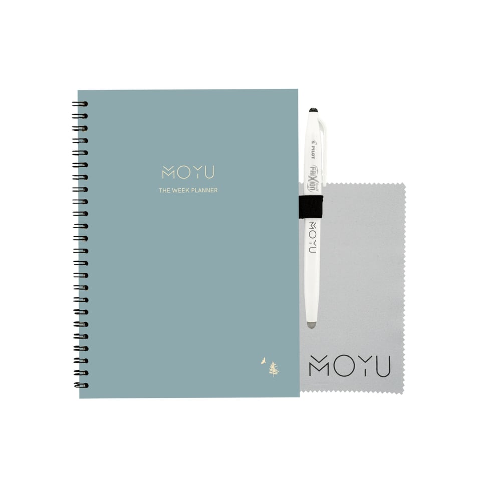 MOYU Uitwisbaar Steenpapier The Week Planner Dennis Storm A5