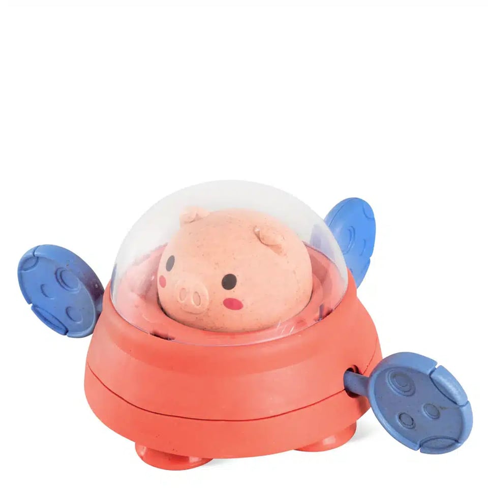 Tiger Tribe Bath Paddle Ship - Space Piggy