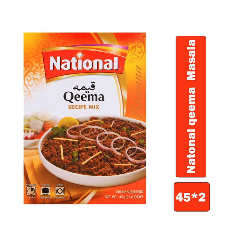 National Qeema Masala 45*2 Grams