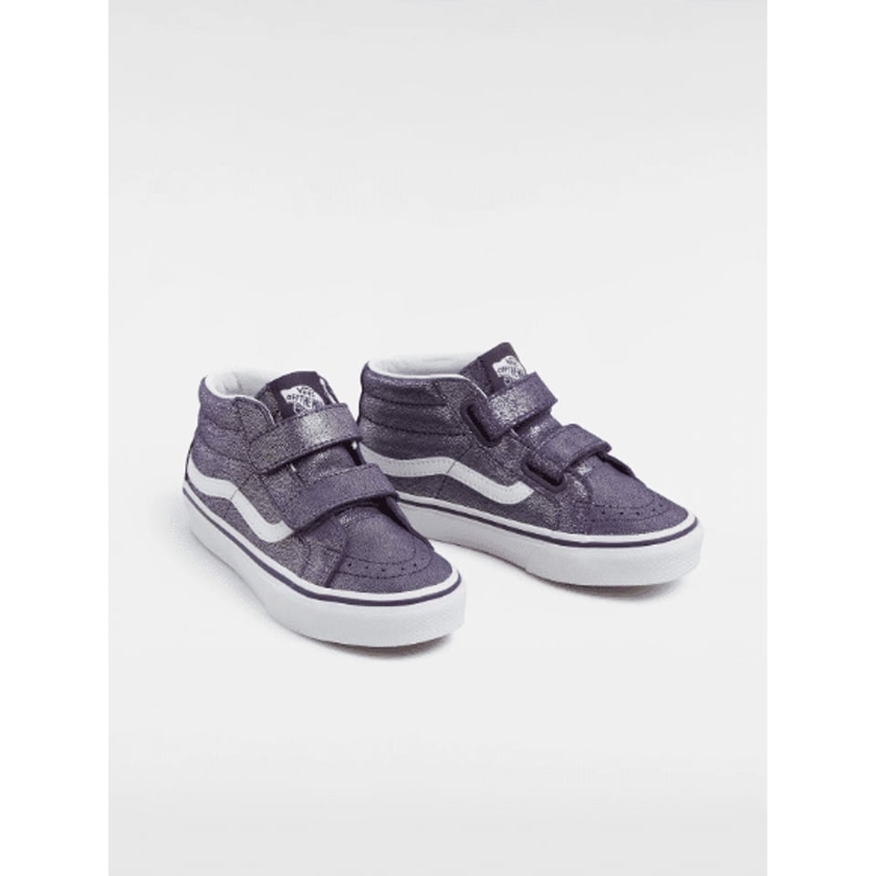 Vans Sk8-Mid Reissue V Tinsel Suede Purple/True White