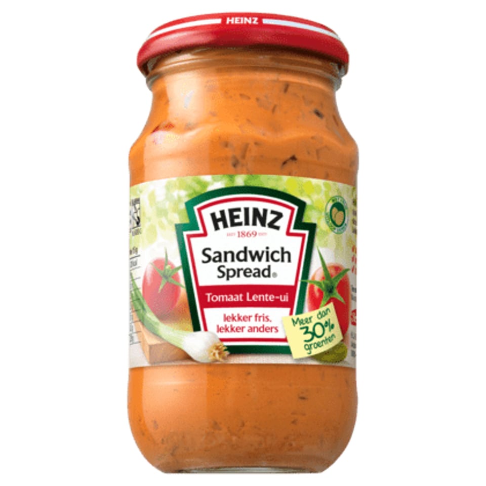 Heinz Sandwich Spread Tomaat Lente-Ui