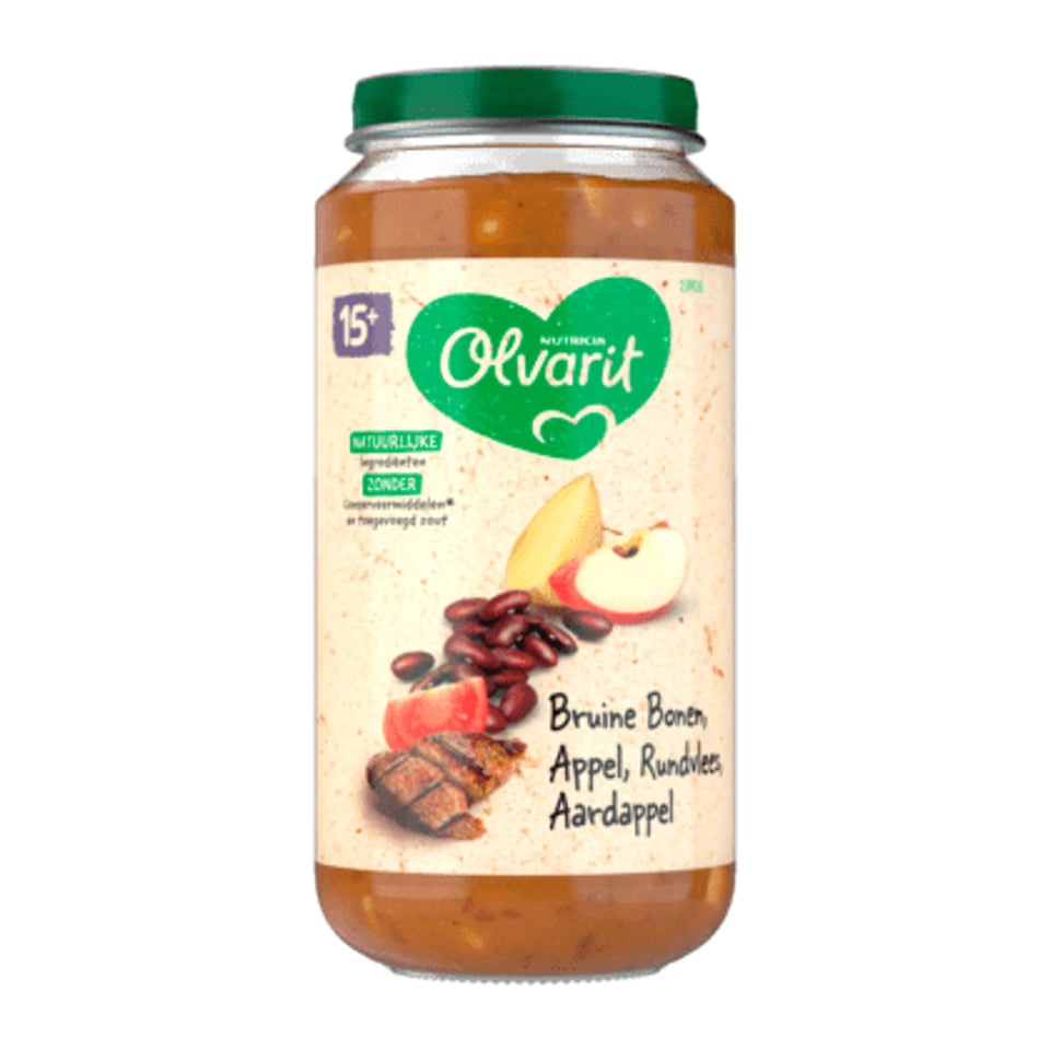 Olvarit 15+mnd Br. Bonen Appel Rund Aardappel