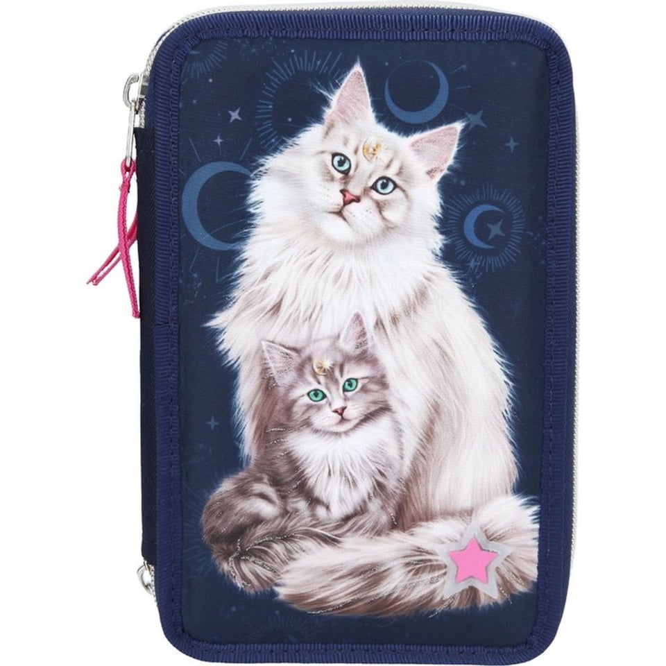 Topmodel 3-Vaks Etui Led Moonlight