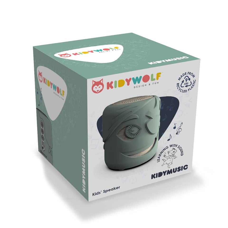 KidyWolf Kidymusic Bluetooth Luidspreker Sam De Piraat