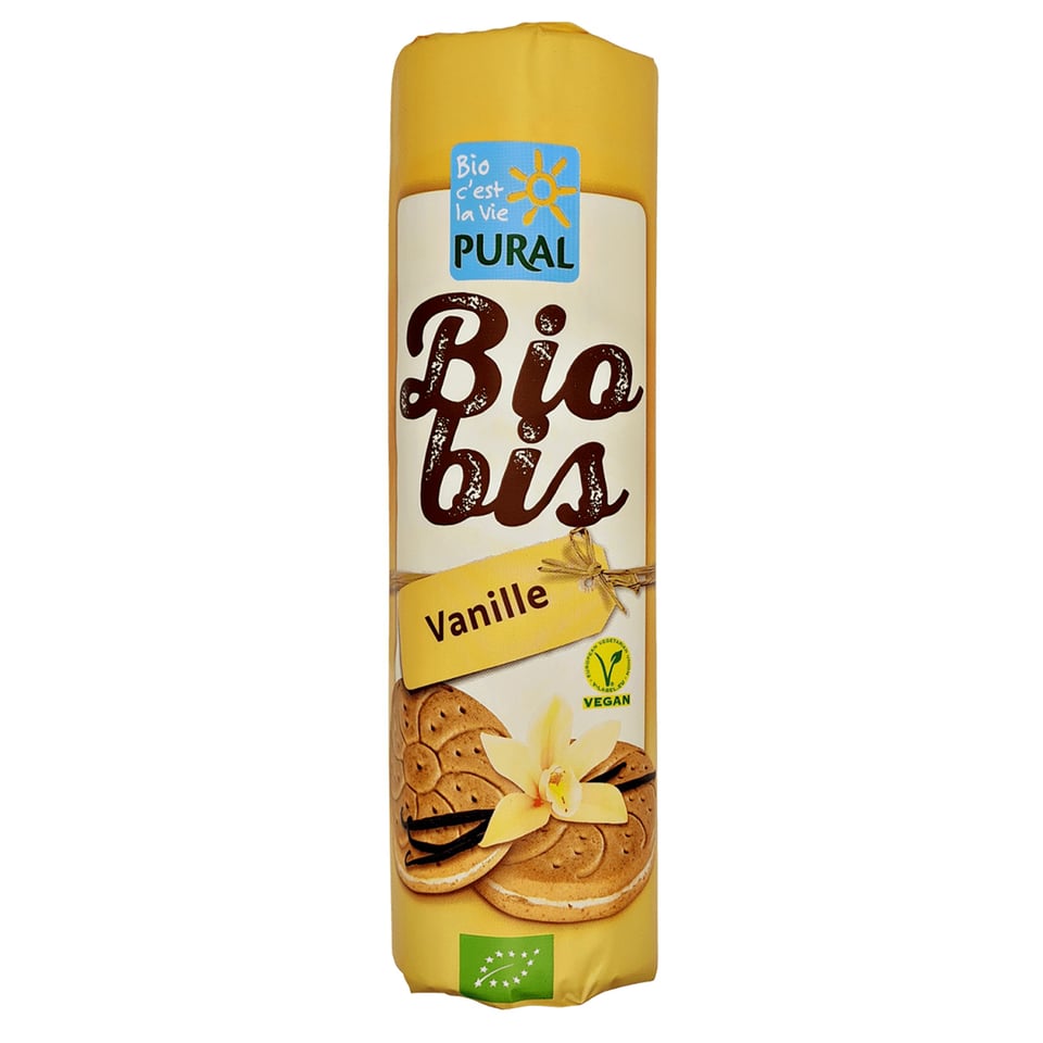 Pural Bio Biobis Dubbele Koekjes Vanille 300g