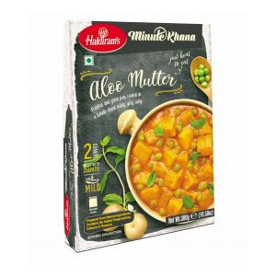 Haldiram's Ready To Eat Aloo Mutter 300 Grams