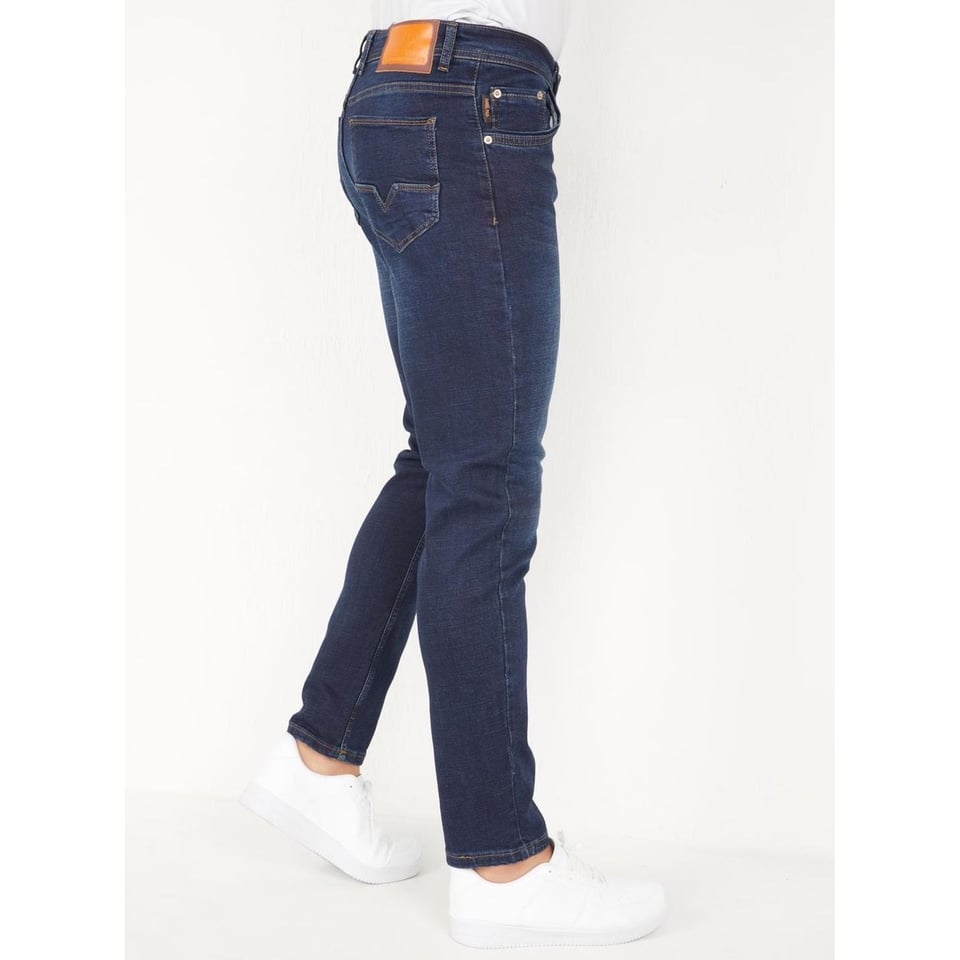 Regular Fit Jeans Heren Donkerblauw - DP06 - Blauw