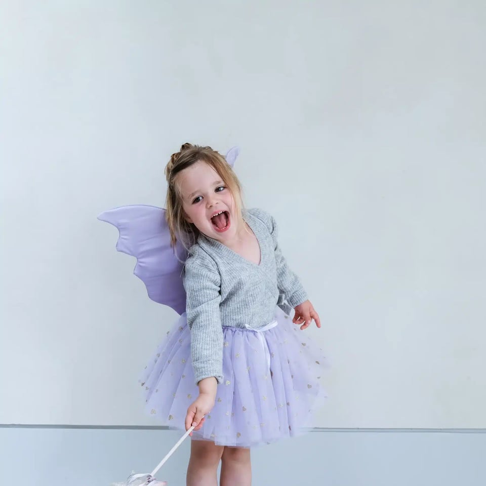 Mimi & Lula Lilac Heart Tutu