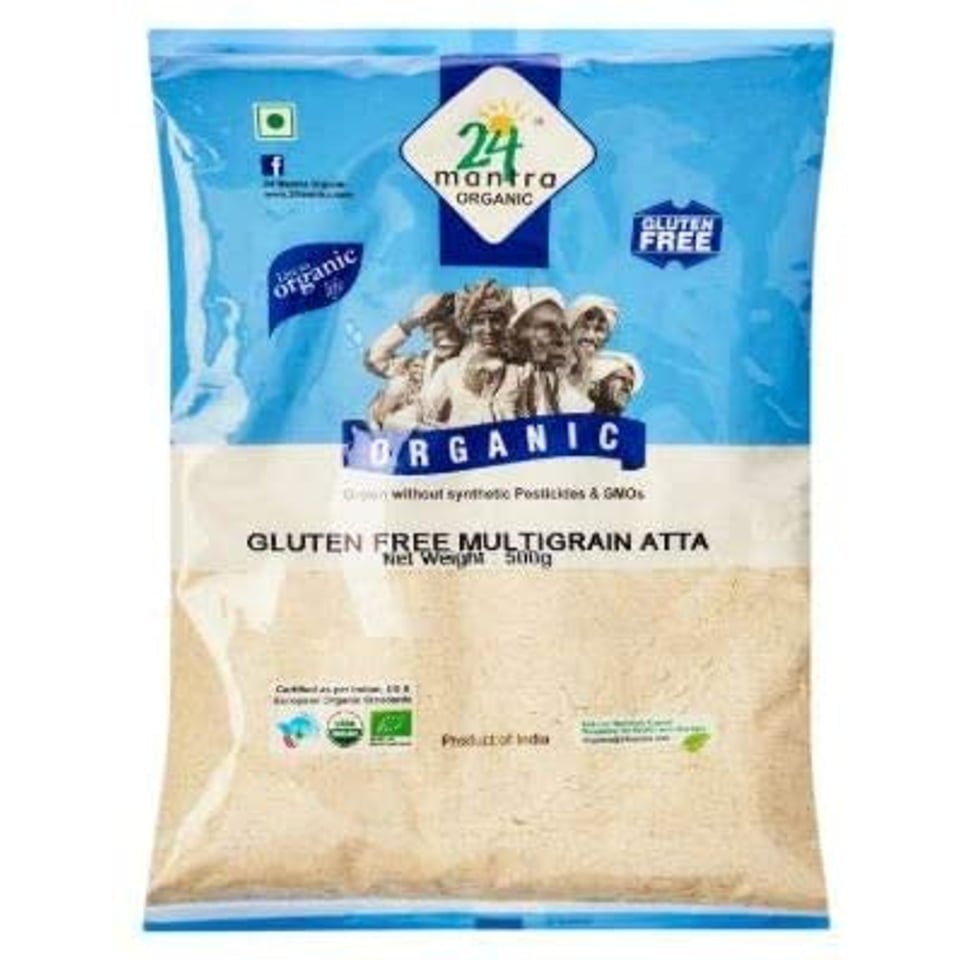 24 Mantra Organic Multigrain Atta 500G