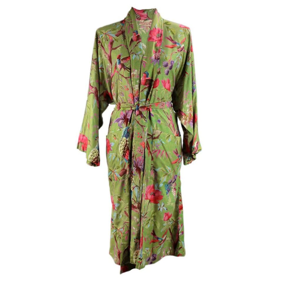 Kimono Royal Paradise Moss Viscose One-Size