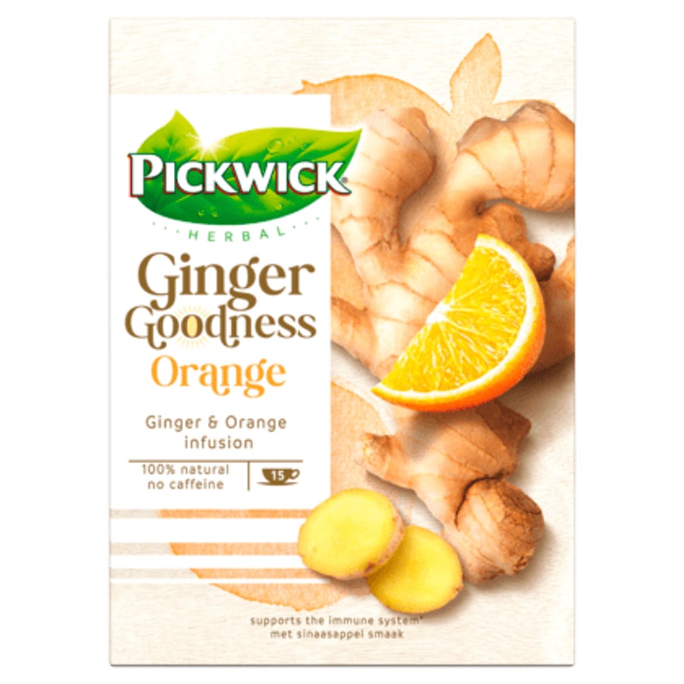 Pickwick Ginger Goodness Orange