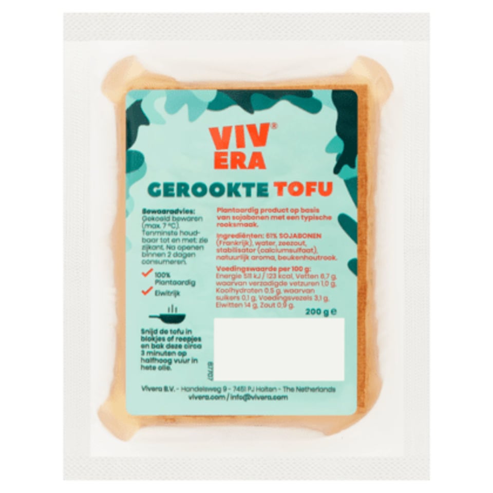 Vivera Tofu Gerookt Vegan