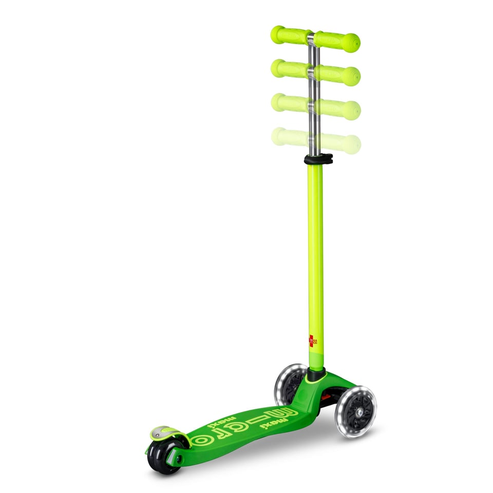 Maxi Micro Step Deluxe LED Geel Groen Neon