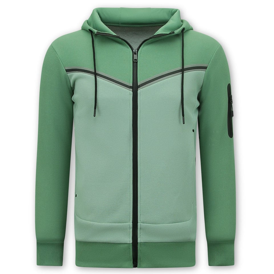 Heren Tracksuit - Joggingpak Heren Volwassenen - 147 - Groen