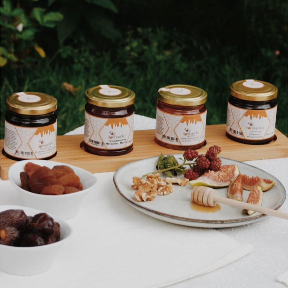 Proefpakket honing, 10 landen, 10 smaken