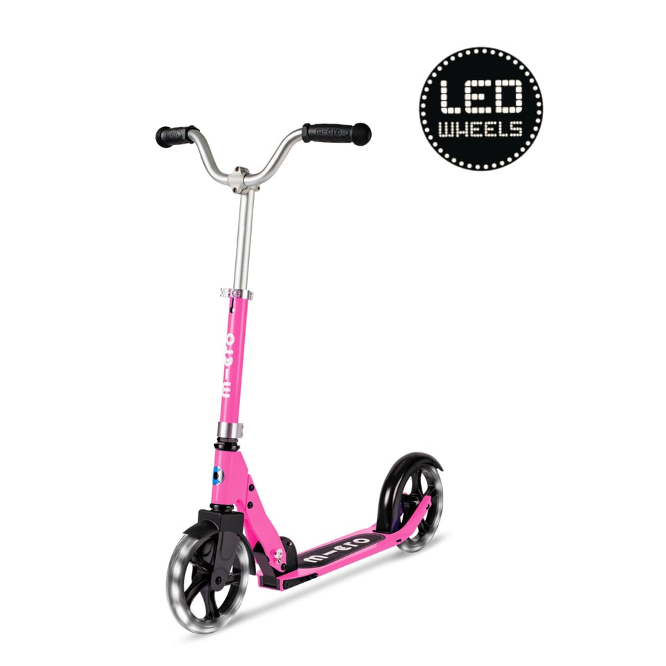 Micro Cruiser LED Roze