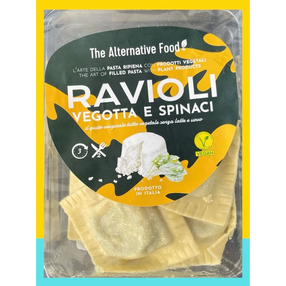 The Alternative Food - Vegotta and Truffle Ravioli 300g *THT 04.01.2025*