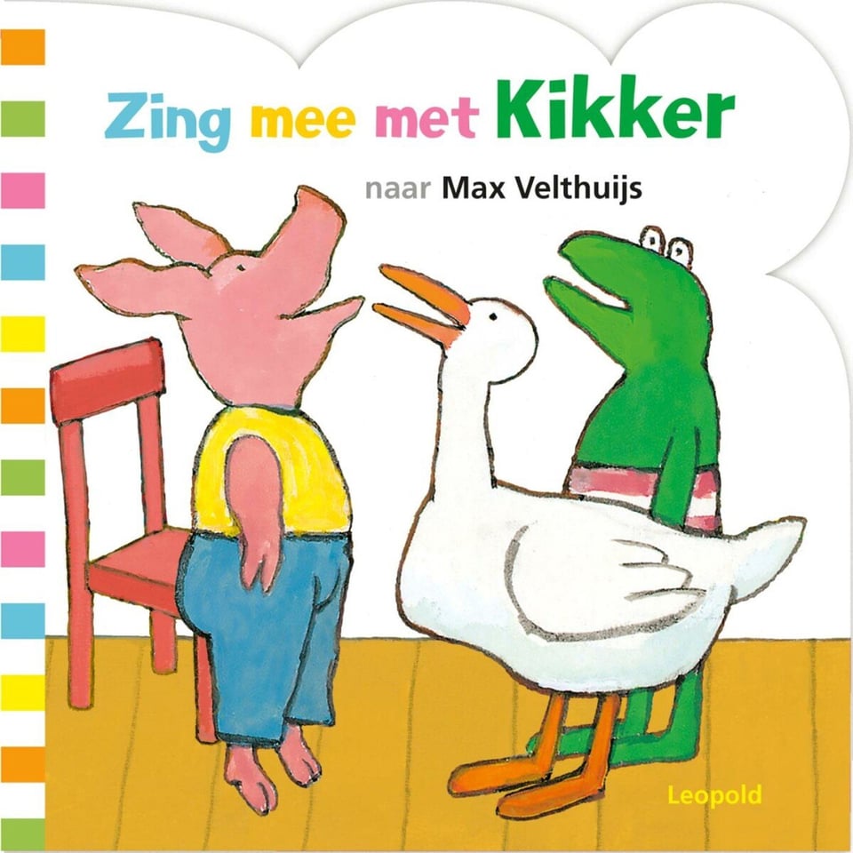 Kartonboek Zing Mee Met Kikker