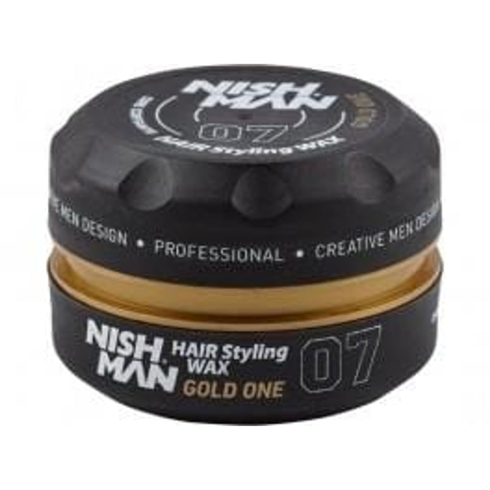 Nish Man Hair Styling Wax Gold One 07 150 ml