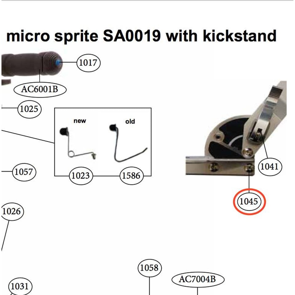 Schroefbout Sprite Standaard (1045)