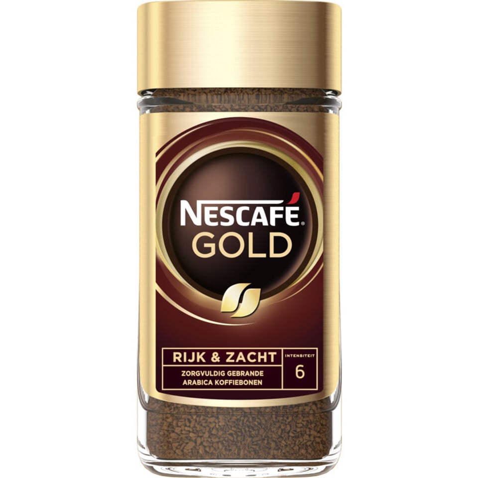Nescafé Gold Rijk & Zacht Oploskoffie 200g