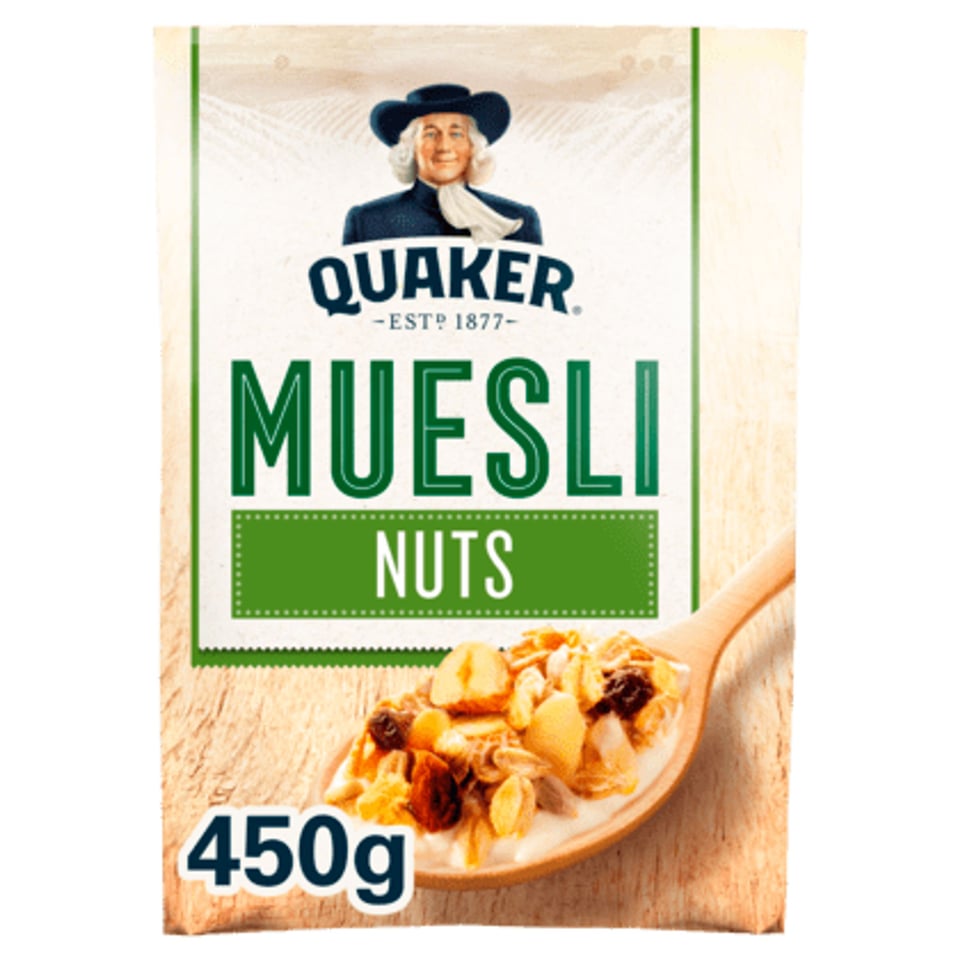 Quaker Muesli Noten