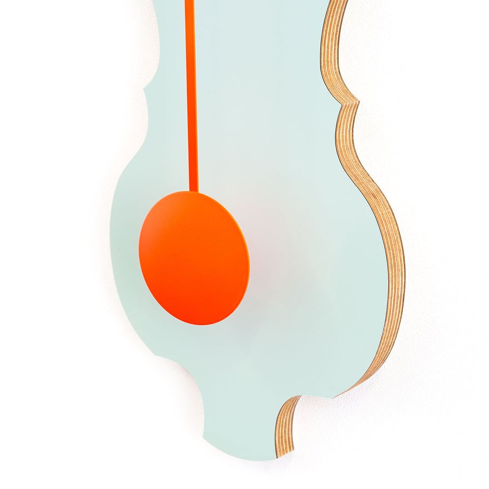Kies Zelf Je Wand Kloq - Mint Groen