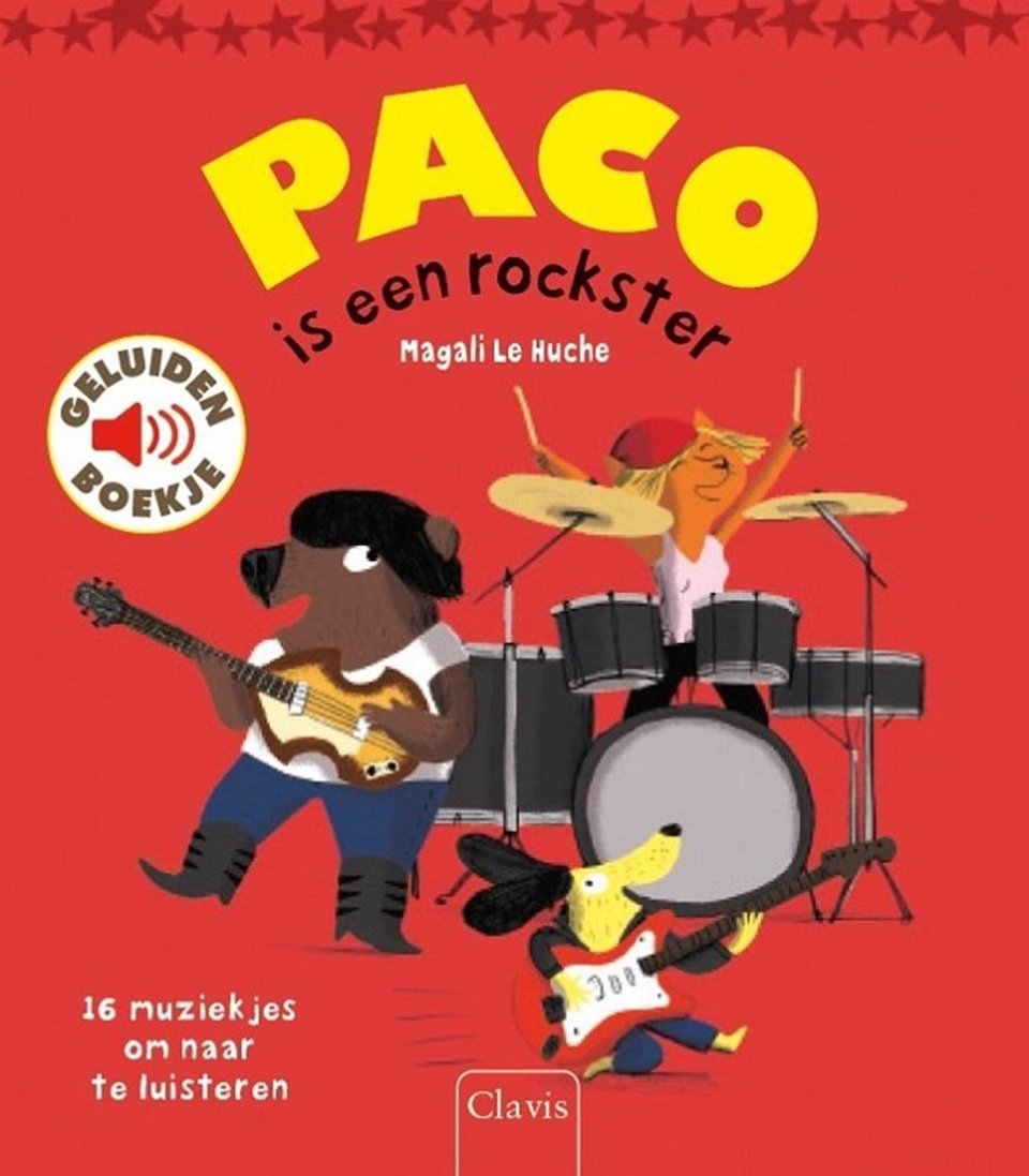 Paco Is Een Rockster (Geluidenboek). 3+