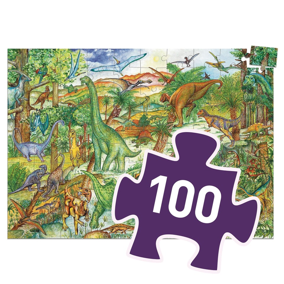 Djeco Observation Puzzel Dinosaurus