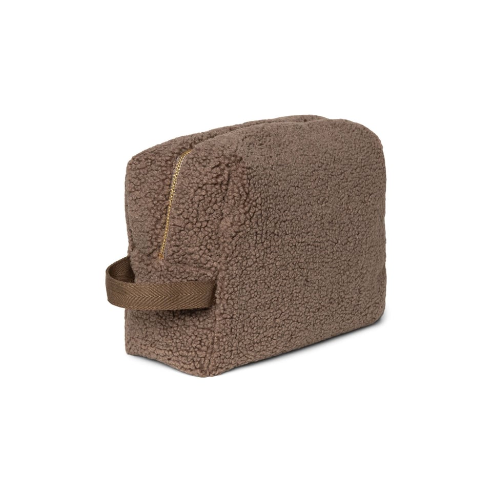 Teddy Toiletry Bag  Brown - Brown / OS