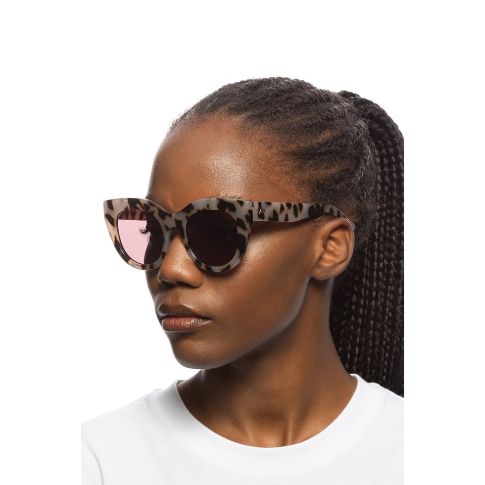 Le Specs Air Heart Sunglasses - Cookie Tort